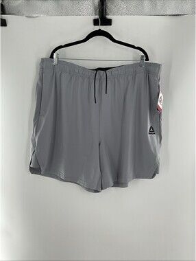 Reebok Men’s 3XL Athletic Shorts 7 Inch Inseam Gray NWT 007